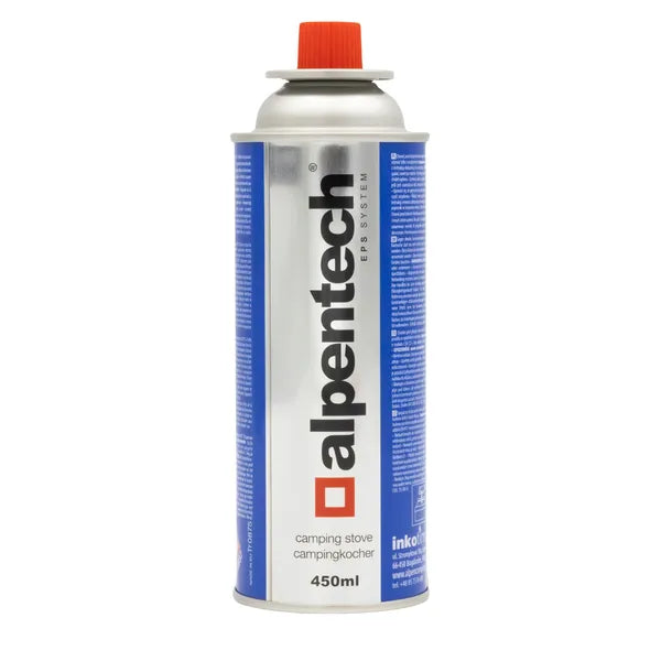 Kemping gázpatron 450 ml izobután, EN417 kompatibilis, EPS védelemmel