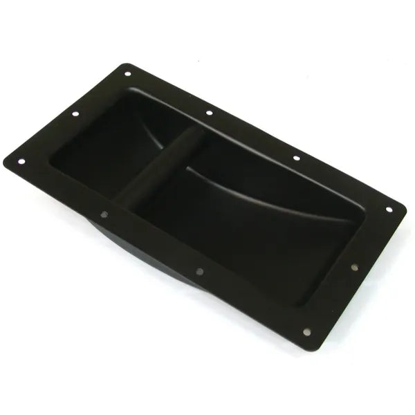 Fém hangfalmarkolat KMH-1, 28×16 cm, porszórt, 6,2 cm mély