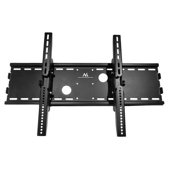 Fali TV konzol 37–100″, 75 kg, dönthető, VESA 600×400, fekete