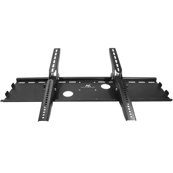 Fali TV konzol 37–100″, 75 kg, dönthető, VESA 600×400, fekete