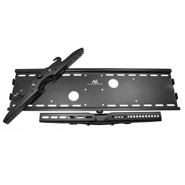 Fali TV konzol 37–100″, 75 kg, dönthető, VESA 600×400, fekete