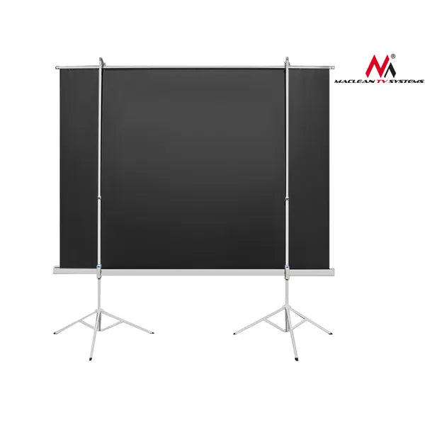 Maclean hordozható vetítővászon, 150", 4:3, 300×225 cm, kétállványos