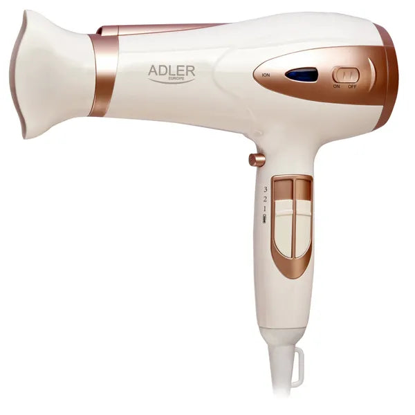 Adler AD 2248 hajszárító 2400W, ionizáció, diffúzor, koncentrátor