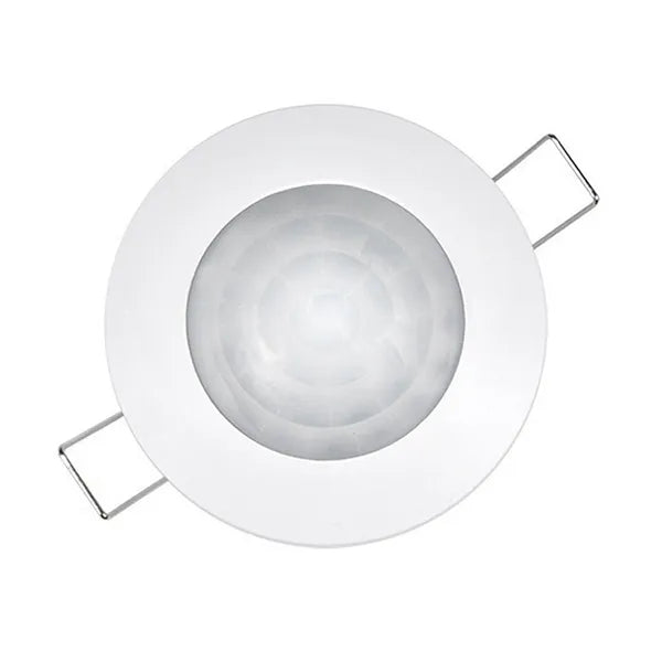 Süllyeszthető mennyezeti PIR mozgásérzékelő, 360°, 6 m, 1200 W, IP20
