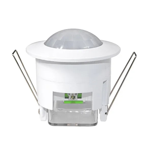 Süllyeszthető mennyezeti PIR mozgásérzékelő, 360°, 6 m, 1200 W, IP20