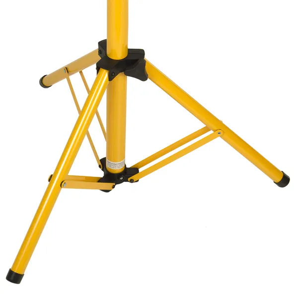 Maclean mce583 dupla led állvány, sárga, 150 cm, acél