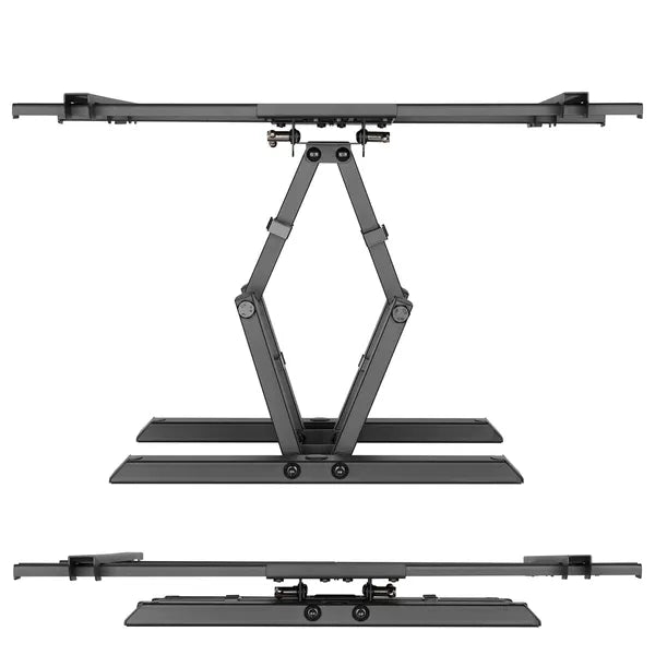Maclean MC-881 dönthető-karos TV fali konzol 37-85", VESA 600x400, 60 kg, fekete