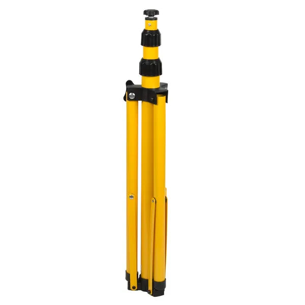 Maclean mce583 dupla led állvány, sárga, 150 cm, acél