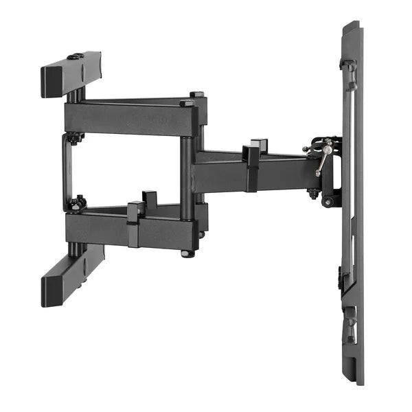Maclean MC-881 dönthető-karos TV fali konzol 37-85", VESA 600x400, 60 kg, fekete