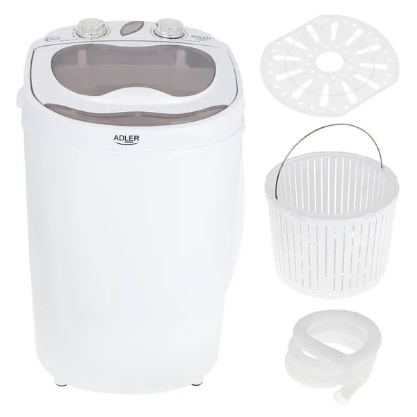 Adler AD 8055 hordozható mosó-centrifuga 3 kg/1 kg 400 W
