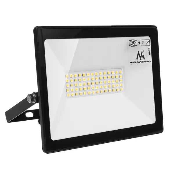 Slim LED reflektor 50W IP65, meleg fehér 3000K, 4000 lm