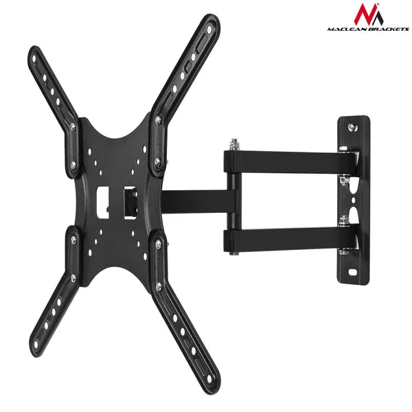 Univerzális TV/monitor fali konzol, 13–60″, 30 kg, VESA 400×400, dönthető