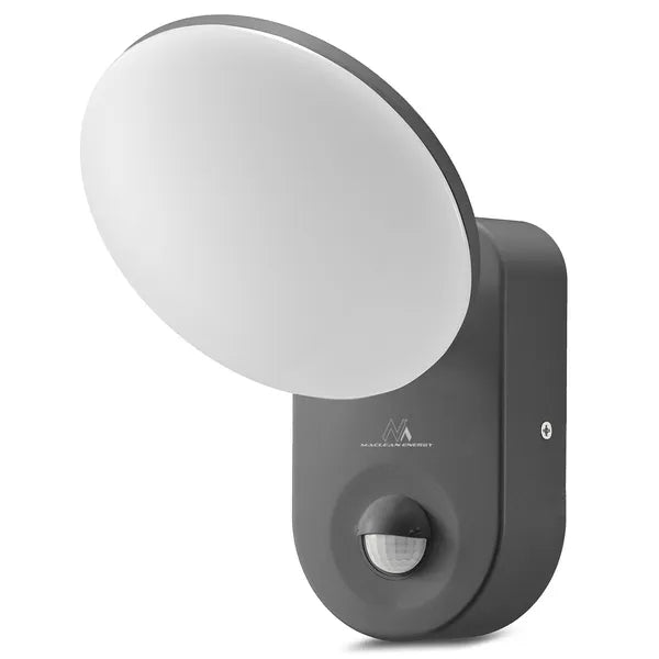 LED fali lámpa PIR mozgás- és alkonykapcsolóval, 15 W, IP65, 4000 K