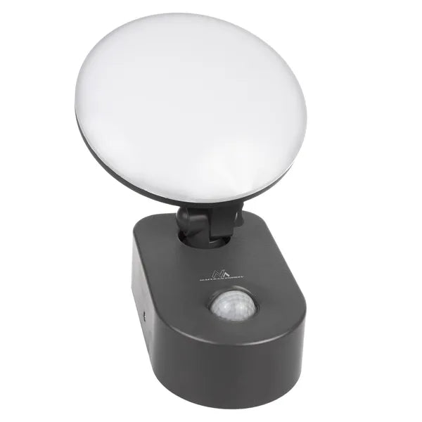 LED fali lámpa PIR mozgás- és alkonykapcsolóval, 15 W, IP65, 4000 K