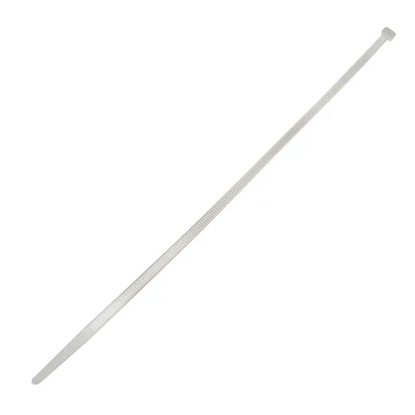 Nylon kábelkötegelő 4,8×300 mm UV-álló -40/+85 °C 100 db fehér