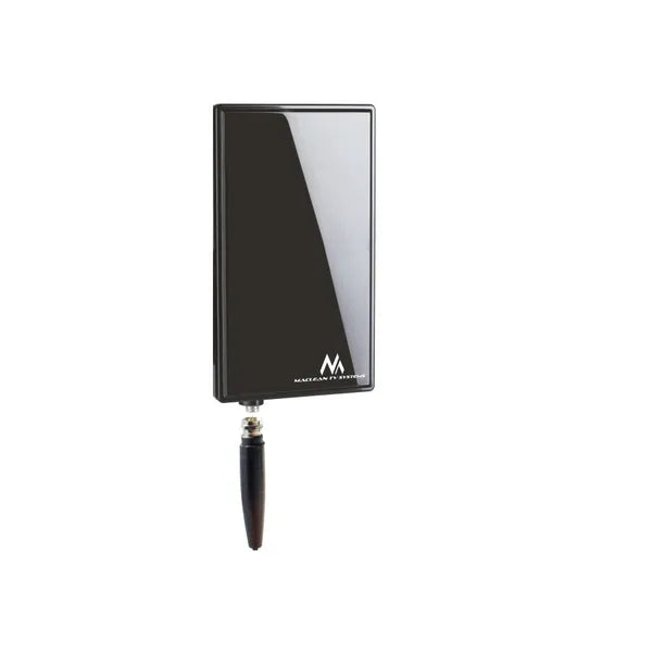 Maclean MCTV-970 beltéri-kültéri DVB-T/T2 HEVC UHF/VHF TV antenna, fekete