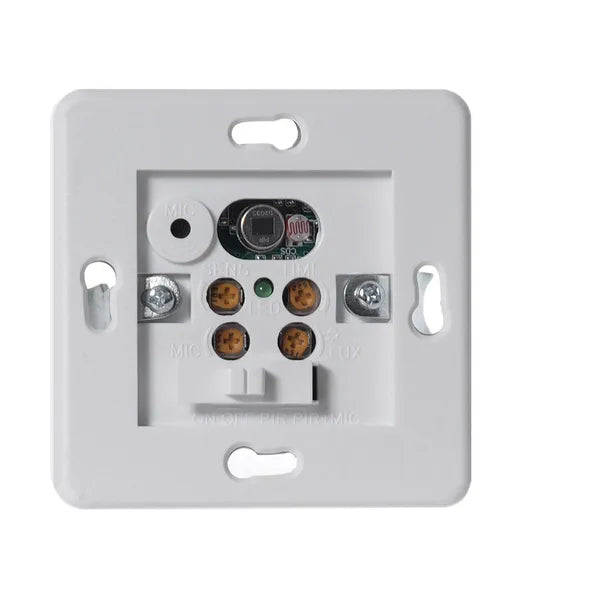 Falba süllyeszthető mozgás- és hangérzékelő kapcsoló, PIR 160°, 500 W, IP20