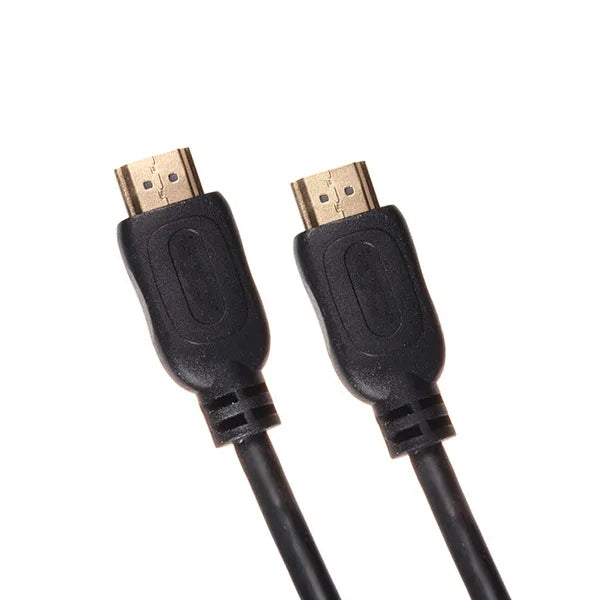 HDMI 1.4 férfi-férfi kábel 2 m, aranyozott csatlakozó, 4K/3D, lapos dugó