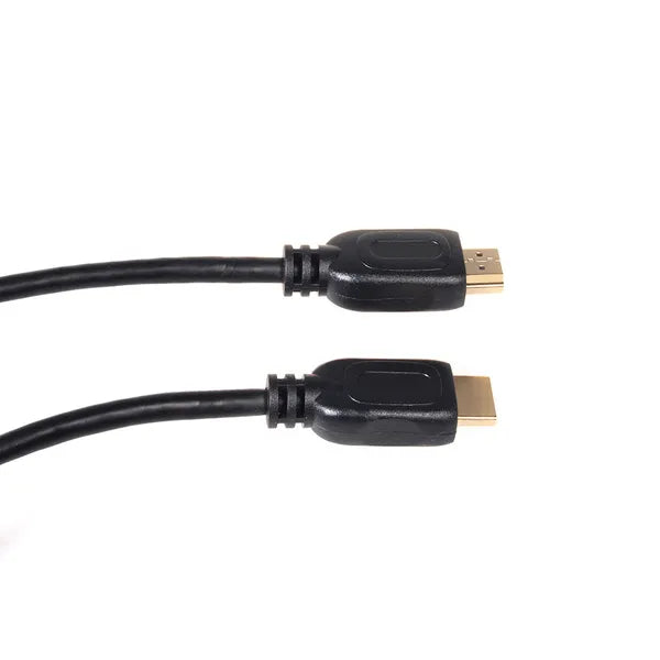 HDMI 1.4 férfi-férfi kábel 2 m, aranyozott csatlakozó, 4K/3D, lapos dugó
