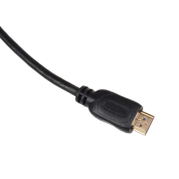HDMI 1.4 férfi-férfi kábel 2 m, aranyozott csatlakozó, 4K/3D, lapos dugó
