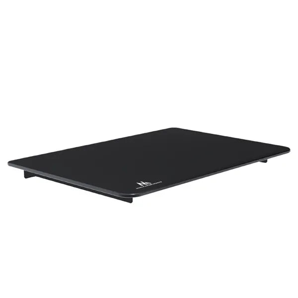 Fali DVD/konzol polc, edzett üveg, 36x25 cm, 8 kg, fekete – Maclean MC-629