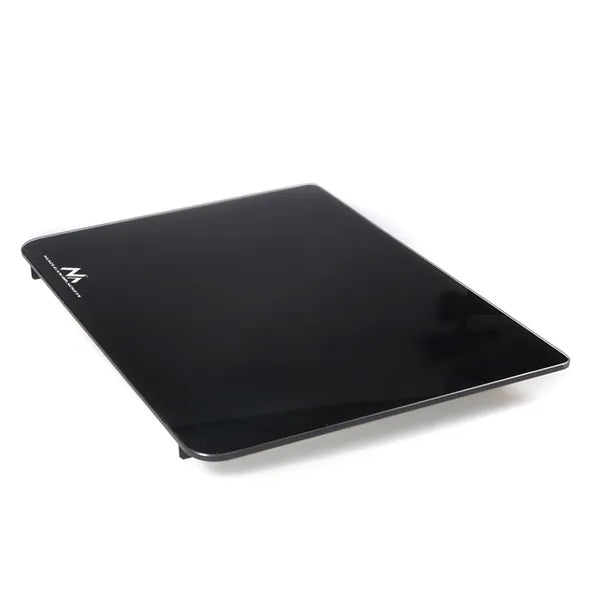 Fali DVD/konzol polc, edzett üveg, 36x25 cm, 8 kg, fekete – Maclean MC-629