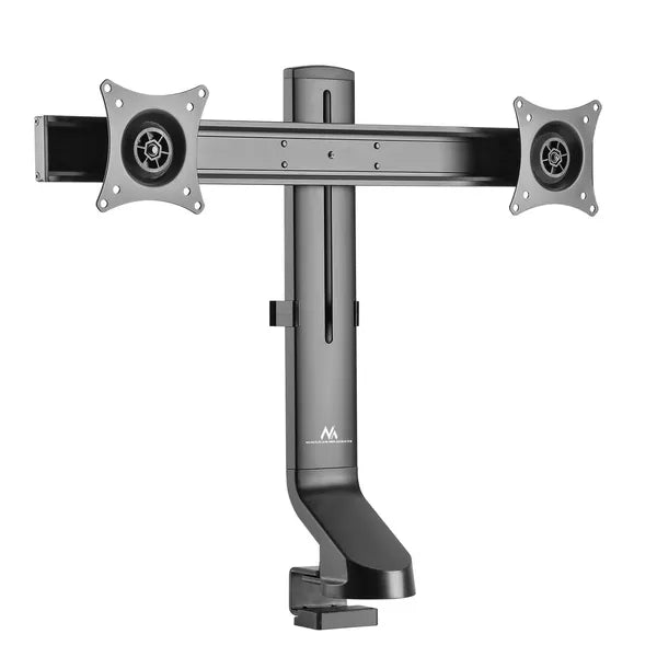 Asztali képernyőtartó két monitorhoz, VESA 75x75/100x100, 17–27", 14 kg