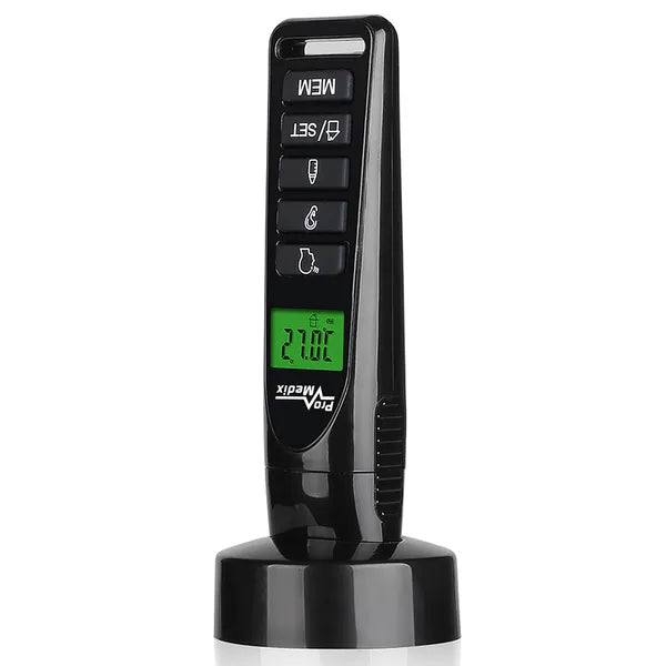 Promedix PR-638 érintésmentes infravörös lázmérő, 0-100 °C, LCD, 60 memória