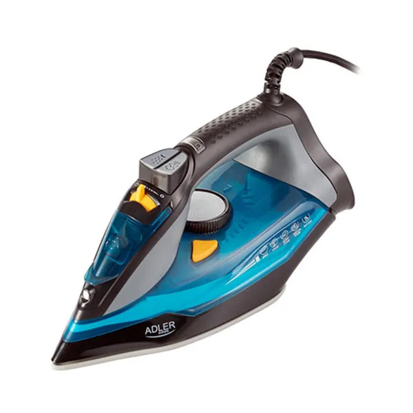 Adler 3000 W gőzölős vasaló, kerámia talp, 5 funkció, 350 ml