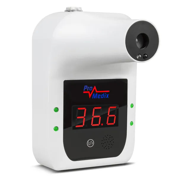 Promedix PR-685 falra szerelhető érintésmentes infravörös testhőmérő, USB