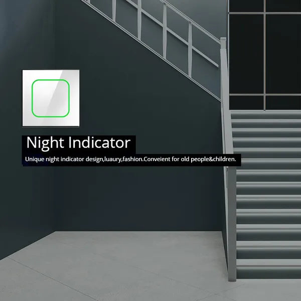 Maclean mce712w dupla érintőkapcsoló led háttérvilágítással