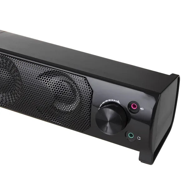 Audiocore AC955 2.0 USB RGB hangrúd-számítógép hangszóró, 2×3 W