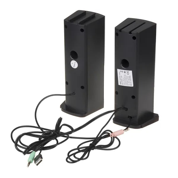 Audiocore AC955 2.0 USB RGB hangrúd-számítógép hangszóró, 2×3 W
