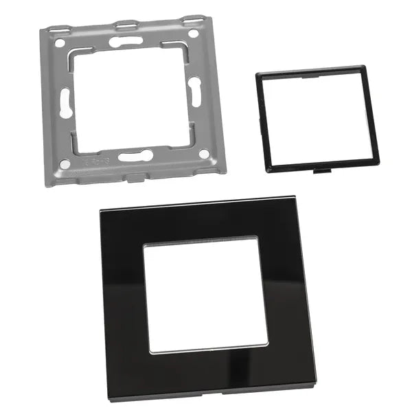 Maclean fekete üvegkeret 86x86mm mce730b
