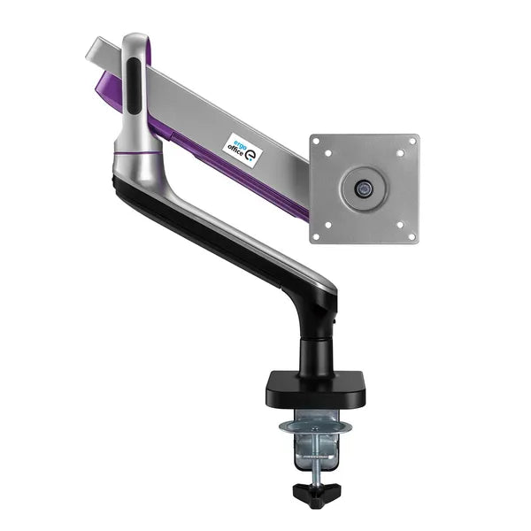 Gázrugós kétkaros asztali monitortartó 17-32", 9 kg, VESA 75/100
