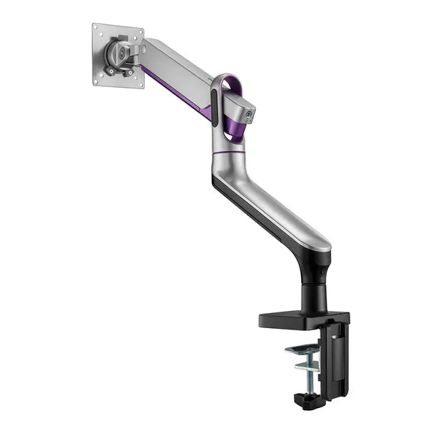 Gázrugós kétkaros asztali monitortartó 17-32", 9 kg, VESA 75/100