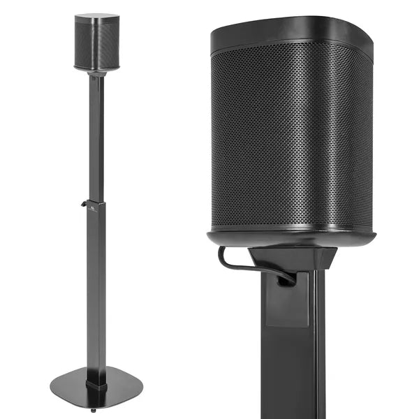 Állítható padlóállvány Sonos One/One SL hangszóróhoz, fekete