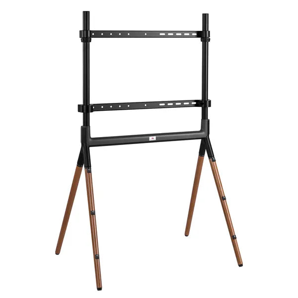 Univerzális padlón álló TV állvány 49-70″, VESA 600×400, 40 kg, dió/fekete