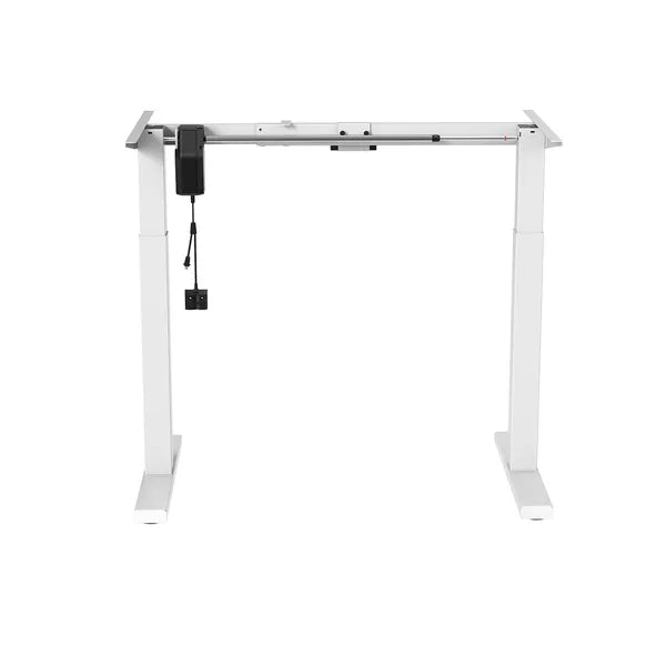 Fehér elektromos állítható asztalváz, 73–123 cm, 70 kg, ER-403W