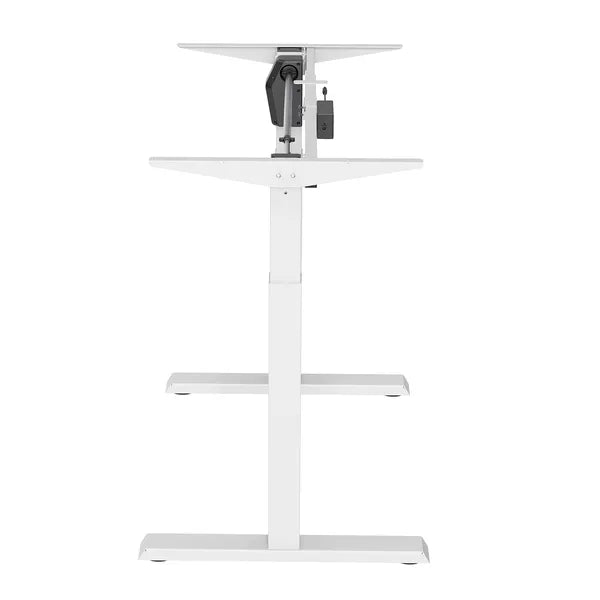 Fehér elektromos állítható asztalváz, 73–123 cm, 70 kg, ER-403W
