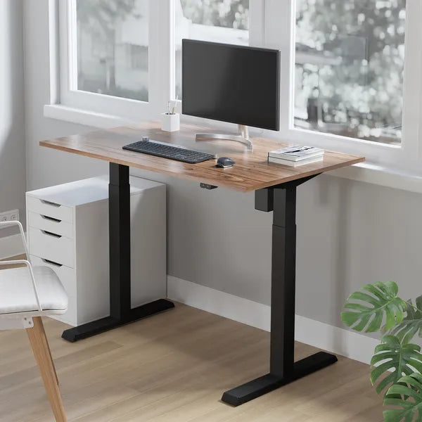 Elektromos állítható asztalváz 73–123 cm, 70 kg teherbírás, fekete ER-403B