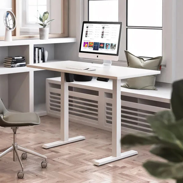 Ergo Office ER-433 elektromos asztalváz 73-123 cm, 80 kg, szürke, lap nélkül