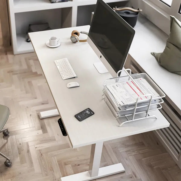 Ergo Office ER-433 elektromos asztalváz 73-123 cm, 80 kg, szürke, lap nélkül