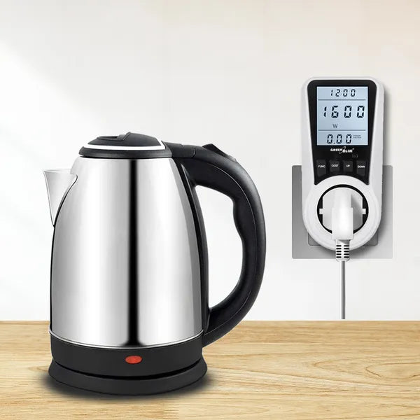 GreenBlue GB350E LCD energiafogyasztás-mérő konnektor, 16 A/3680 W