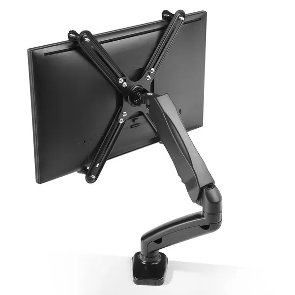 VESA nélküli monitor adapter 13–27″, 8 kg, 26,5–65 mm, fekete