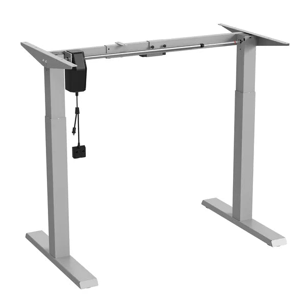 Ergo Office elektromos állítható asztalváz 73–123 cm, 70 kg, szürke, lap nélkül