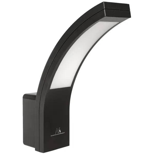 LED homlokzati lámpa 10 W 800 lm IP54 4000 K fekete