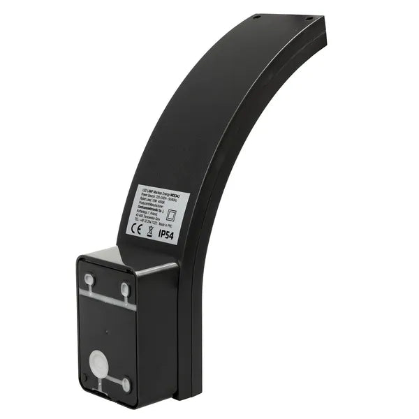 LED homlokzati lámpa 10 W 800 lm IP54 4000 K fekete