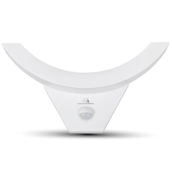 Fehér LED fali lámpa PIR mozgásérzékelővel, 10W, 800 lm, IP54, 4000K