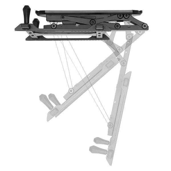 Motoros mennyezeti TV tartó 32-70″-ig, VESA 600×400, 35 kg, távirányító